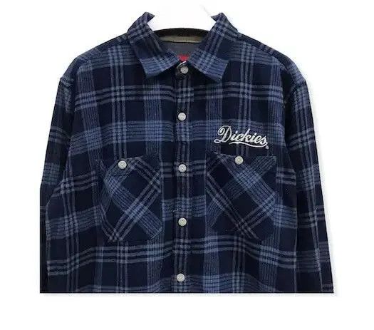 Dickies Vintage Dickies Plaid Tartan Flannel Shirt Size US L / EU 52-54 / 3 - 3 Thumbnail