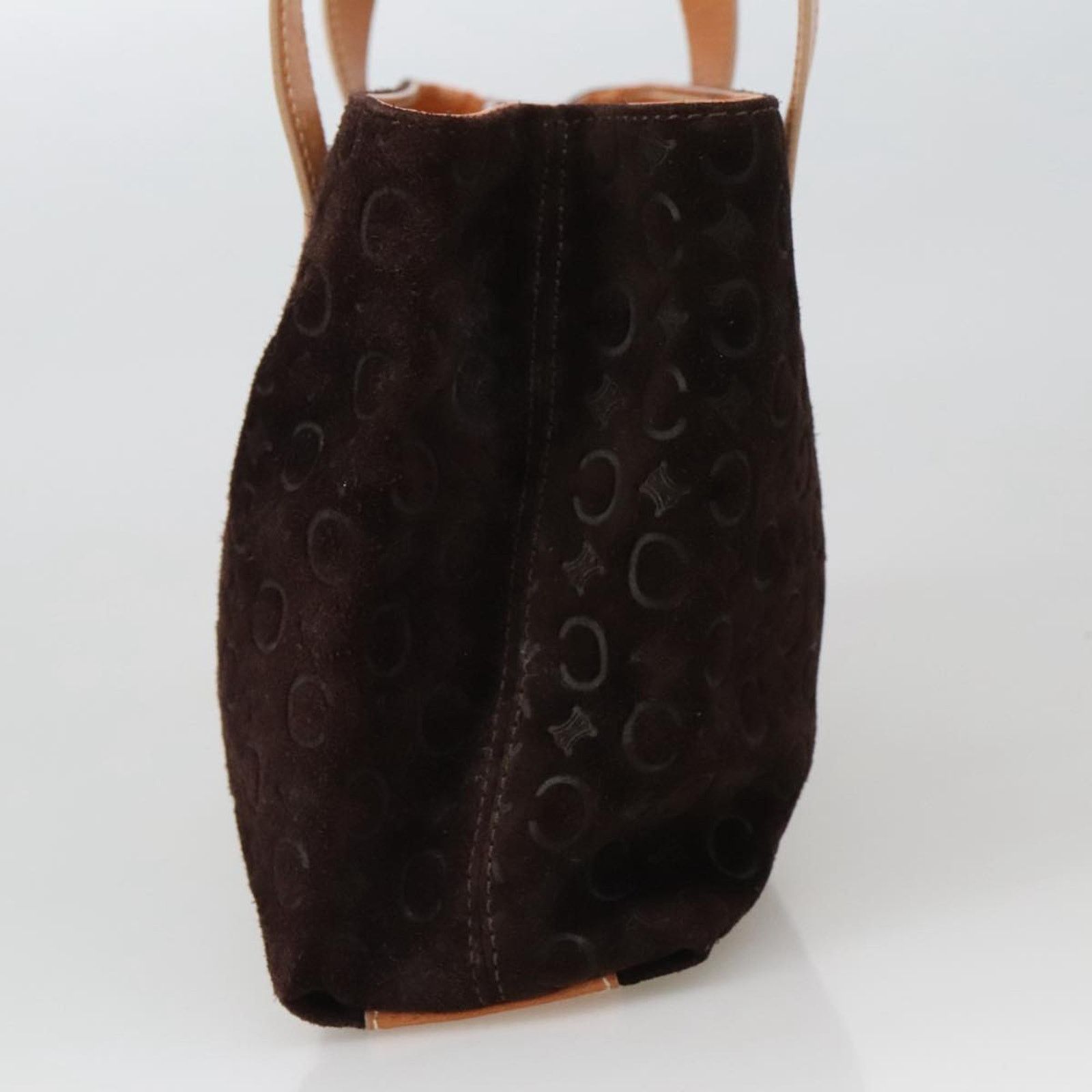 Celine C Logo Suede Tote Model Suede C Logo