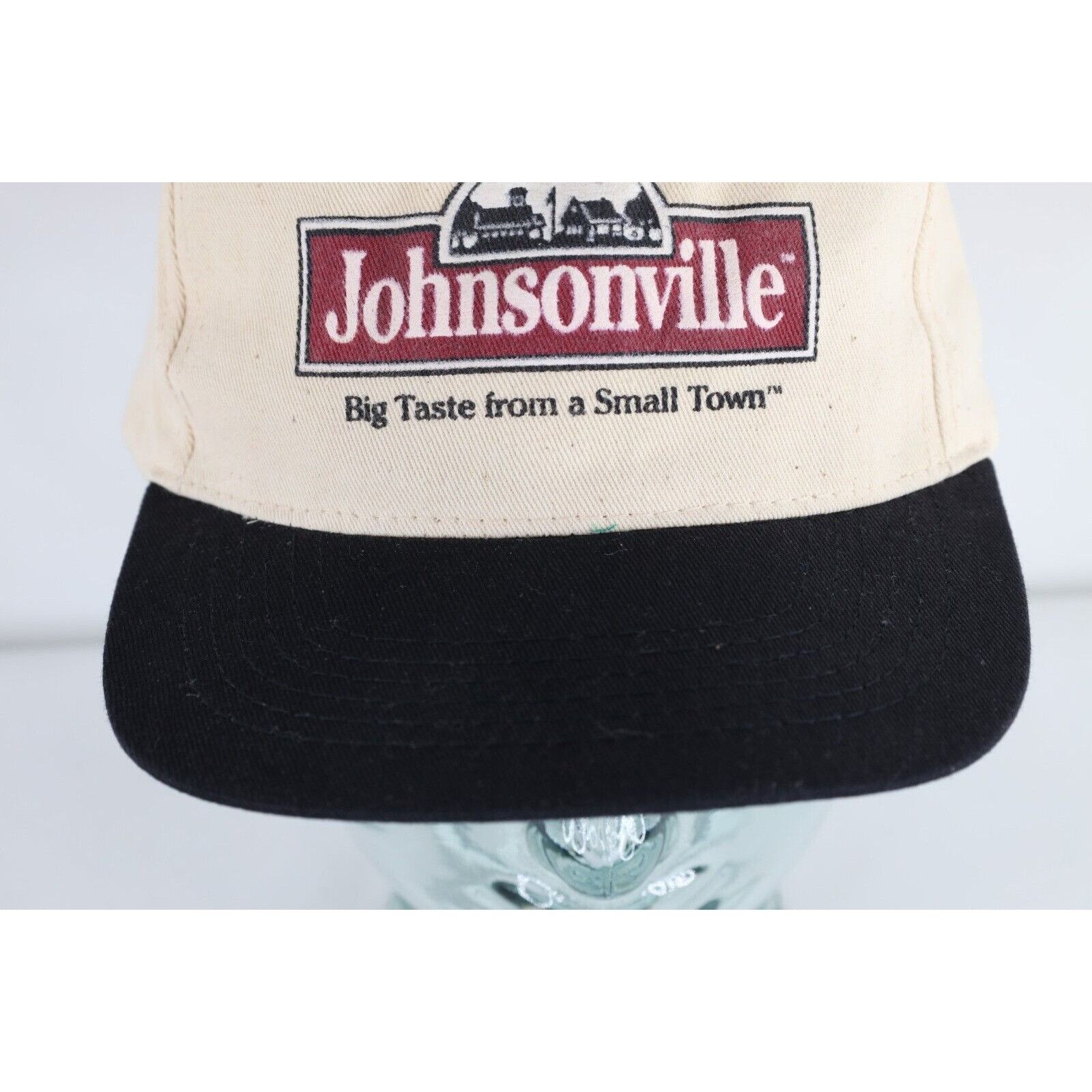 Vintage Vintage 90s Streetwear Spell Out Johnsonville Meats Snapback Size ONE SIZE - 3 Thumbnail