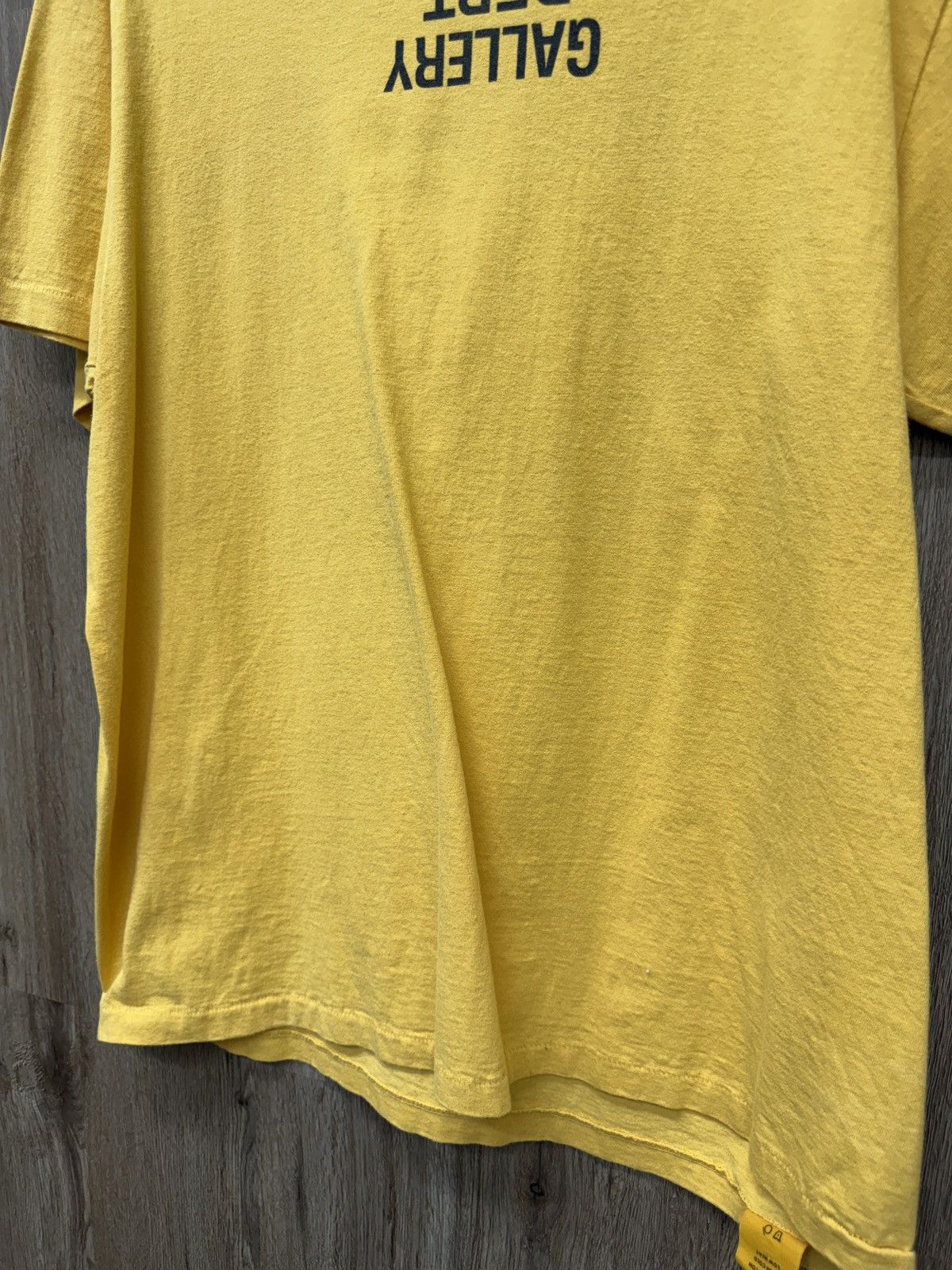 Gallery Dept. Gallery Dept Yellow Short Sleeve Size US L / EU 52-54 / 3 - 4 Thumbnail