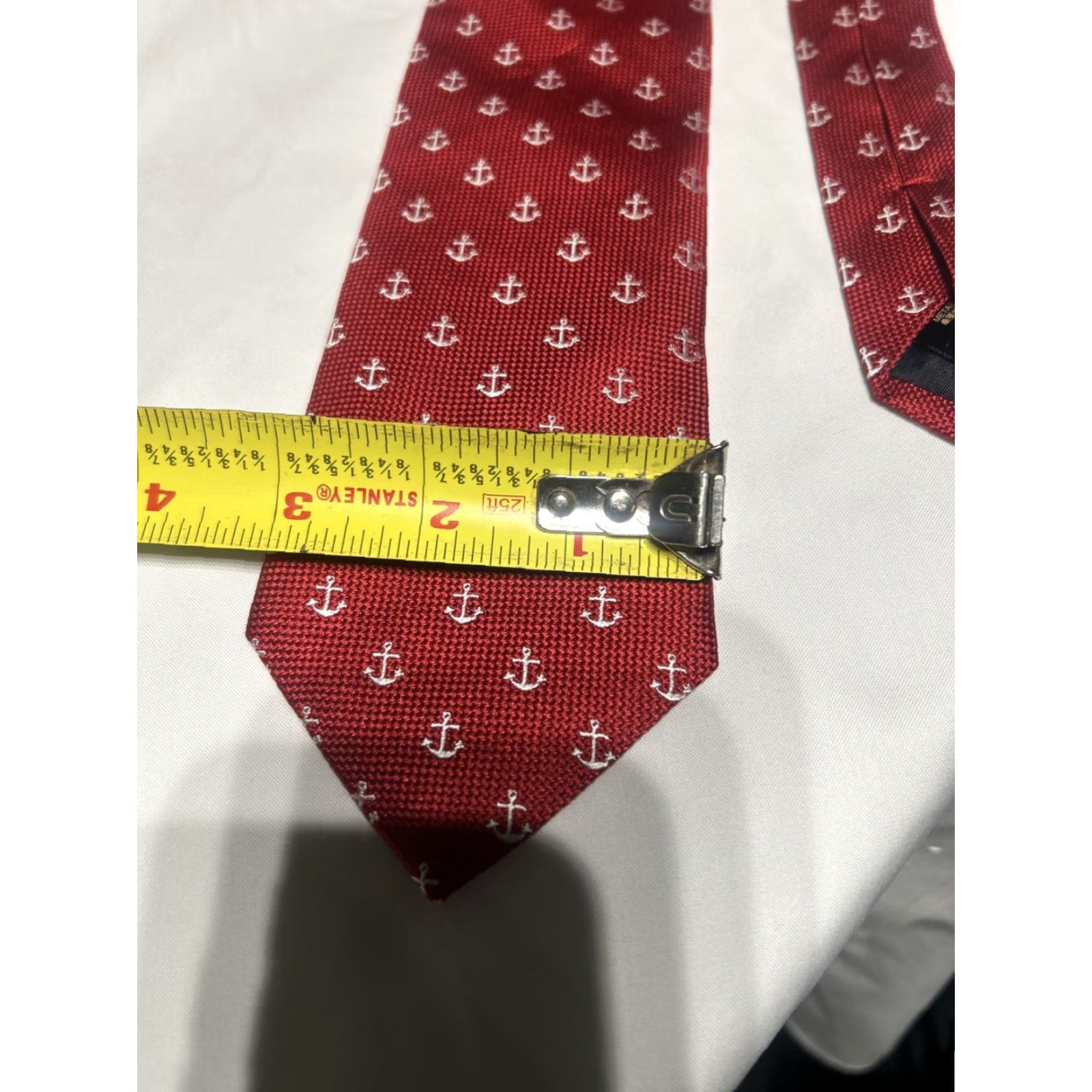 Brooks Brothers Brooks Brothers Maker Red Italian Silk Tie Size ONE SIZE - 5 Thumbnail