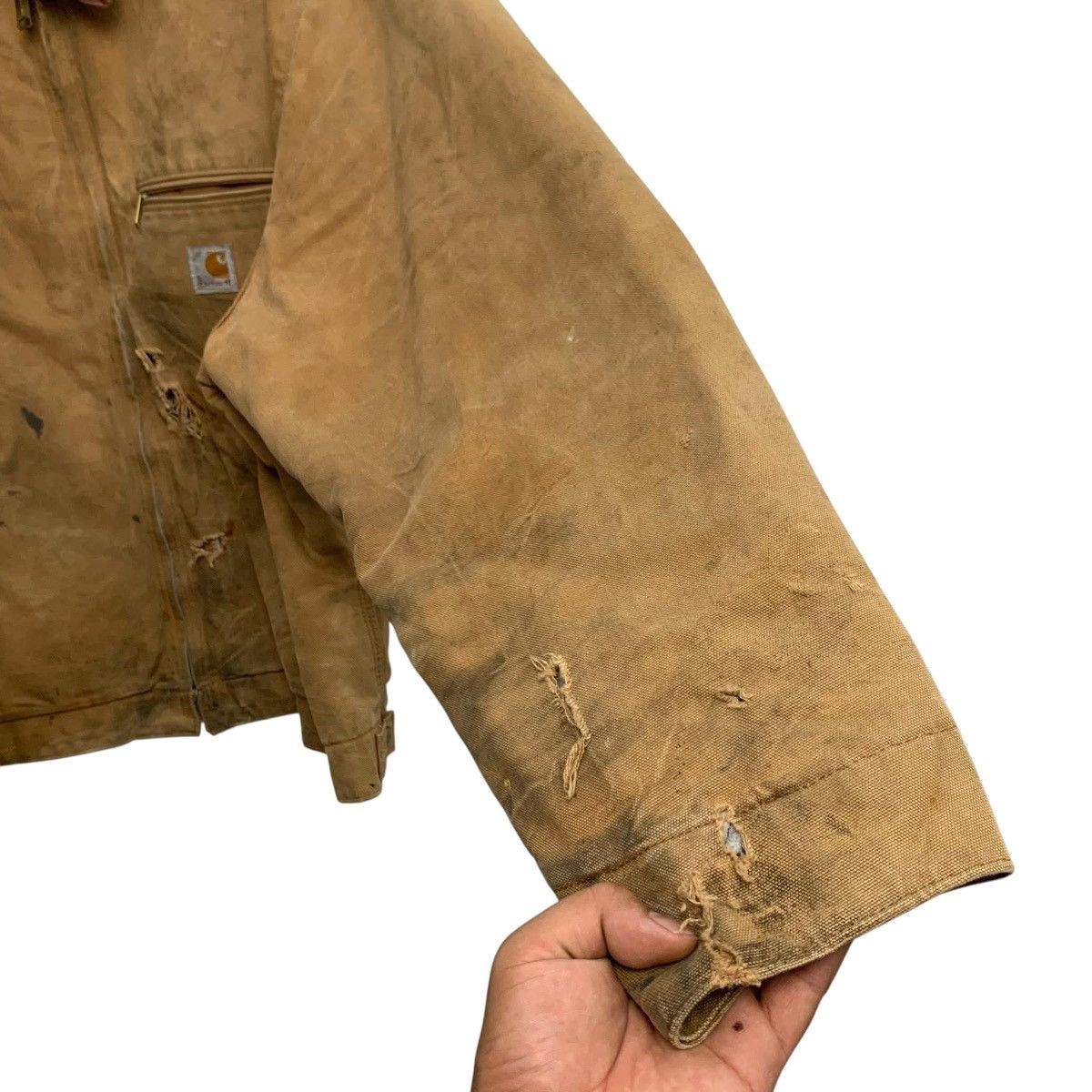 Carhartt 🔥VTG DISTRESSED DETROIT CARHARTT JACKETS Size US XXL / EU 58 / 5 - 7 Thumbnail