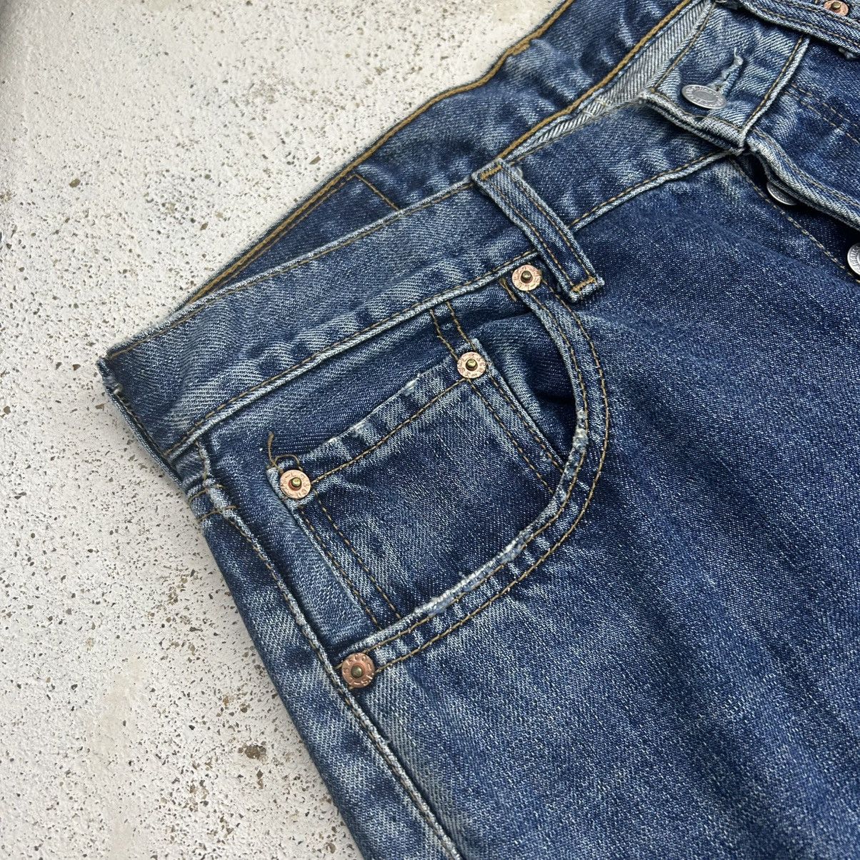 Levi's Vintage Clothing Levis 509 button fly distressed baggy Size US 31 - 6 Thumbnail
