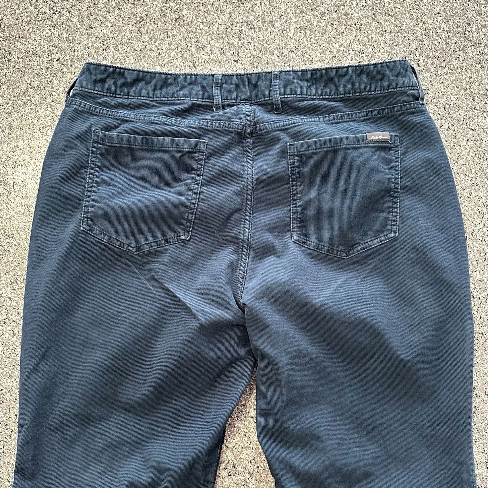 Eddie Bauer Eddie Bauer Pants Womens 16 Tall 34 Inseam Bootcut Corduroy Blue Stretch Size 25" / US 0 / IT 36 - 5 Thumbnail