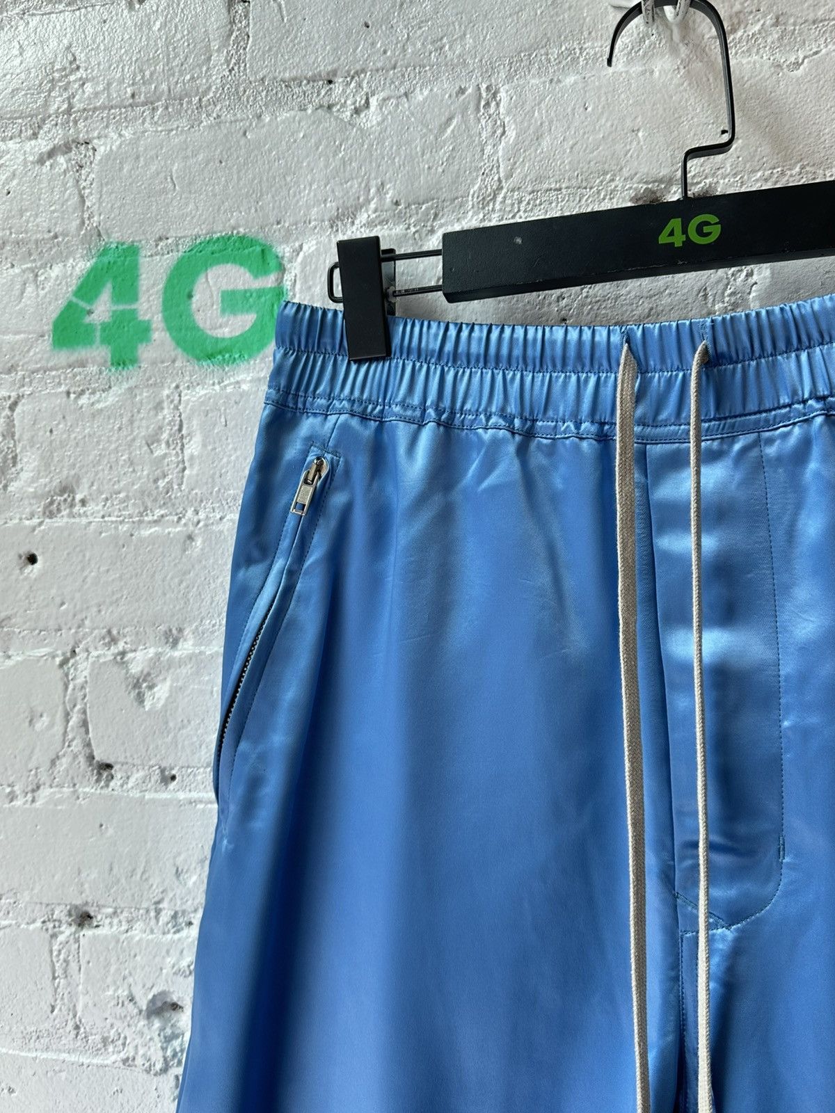 Rick Owens RICK OWENS BABY BLUE SHORTS Size US 32 / EU 48 - 3 Thumbnail