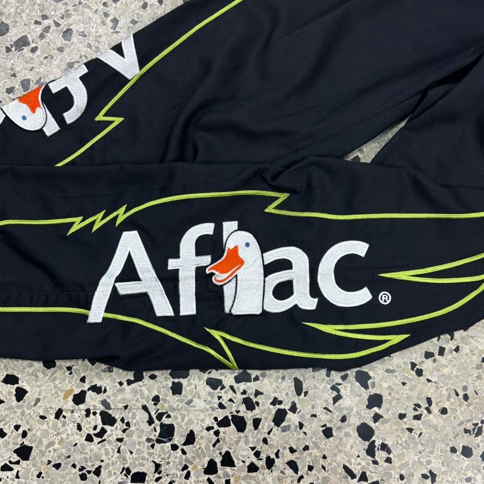 NASCAR × Vintage VINTAGE 90S Y2K NASCAR AFLAC RACING EMBROIDERED CASUAL PANTS Size US 33 - 3 Thumbnail