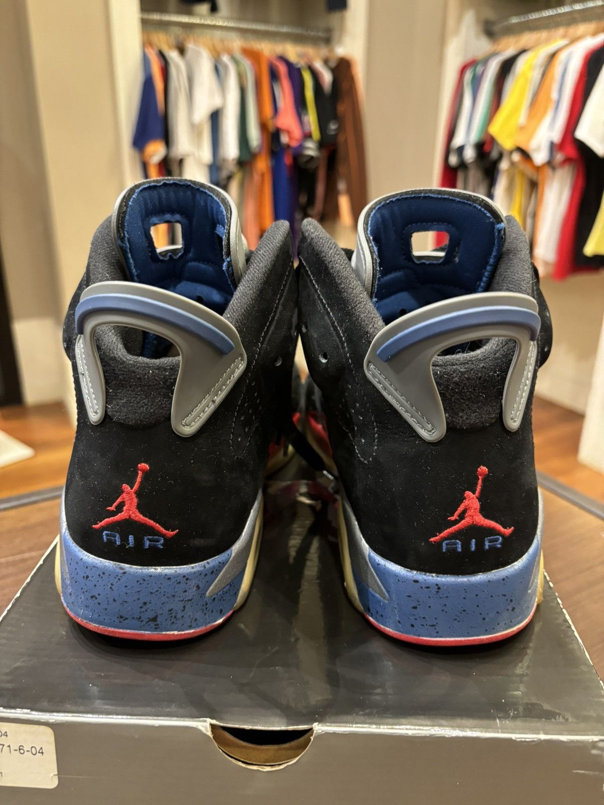 Nike Jordan 6 “Pistons” Size US 7.5 / EU 40-41 - 3 Thumbnail