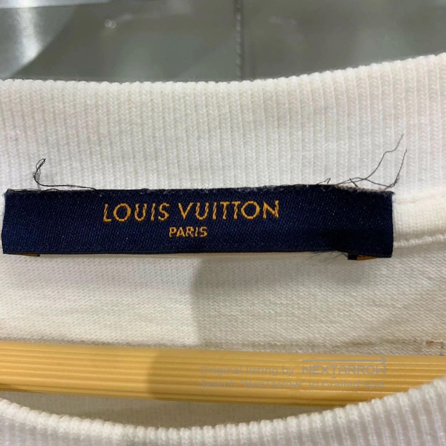 Louis Vuitton White Short-Sleeve Graphic T-Shirt - Size L. Size US L / EU 52-54 / 3 - 4 Thumbnail