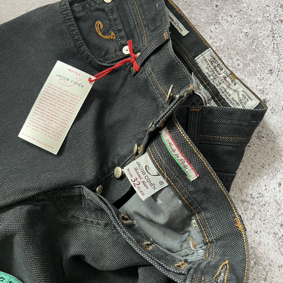 Jacob Cohen Jacob Cohen Type 610 Limited Luxury Jeans Men's Black Grey Size US 32 / EU 48 - 5 Thumbnail