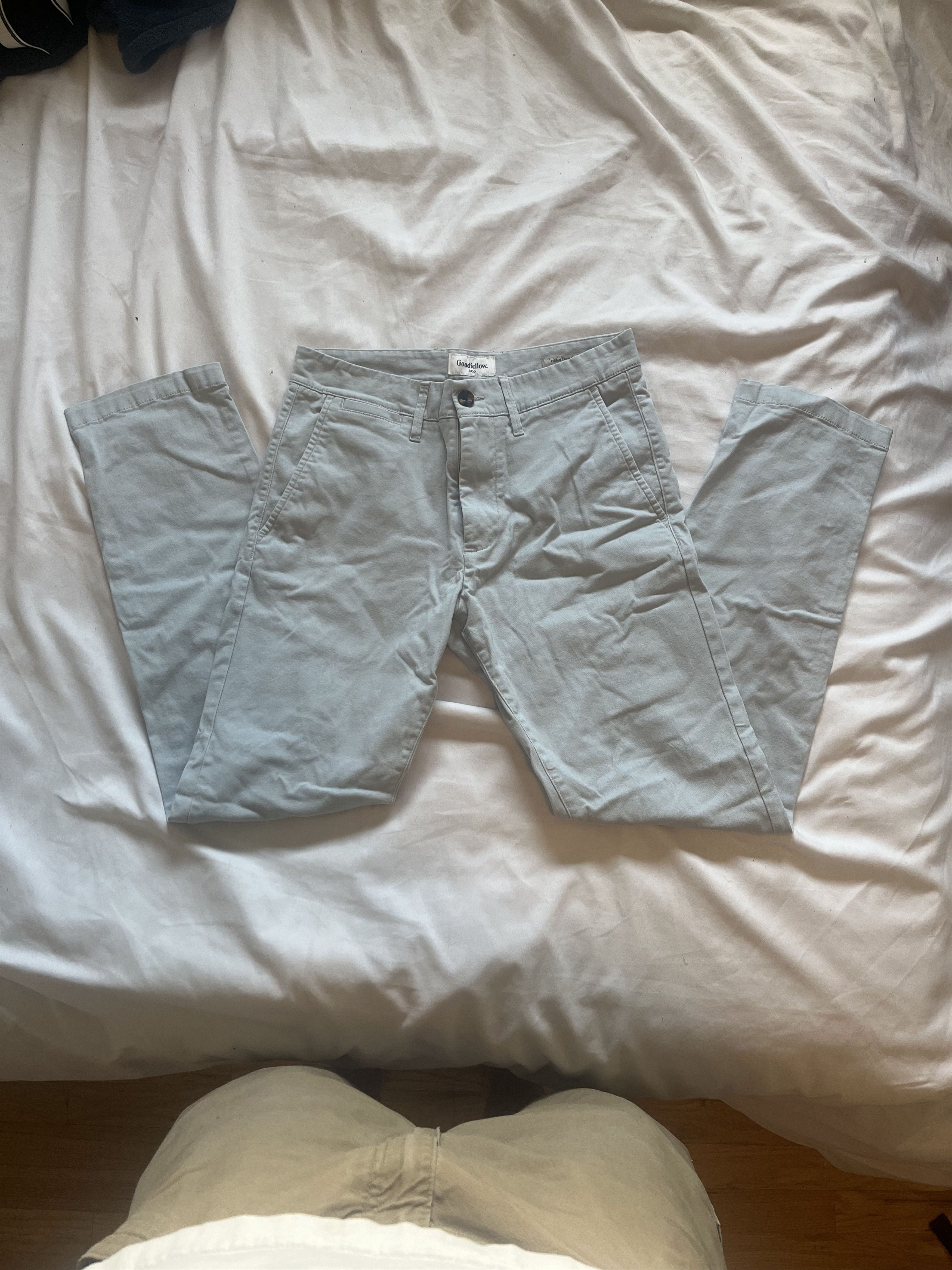 Other Goodfellow & Co. Turquoise Hennepin Chino 28W x 30 L Size US 28 / EU 44 - 1 Thumbnail