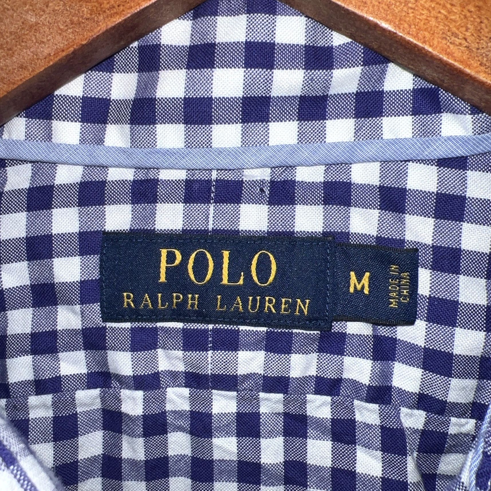 Polo Ralph Lauren Polo Ralph Lauren Blue Plaid Button-Up Shirt Mens M Size Blue Plaid Button-Up Shirt Mens M Color Blue Size US M / EU 48-50 / 2 - 3 Thumbnail