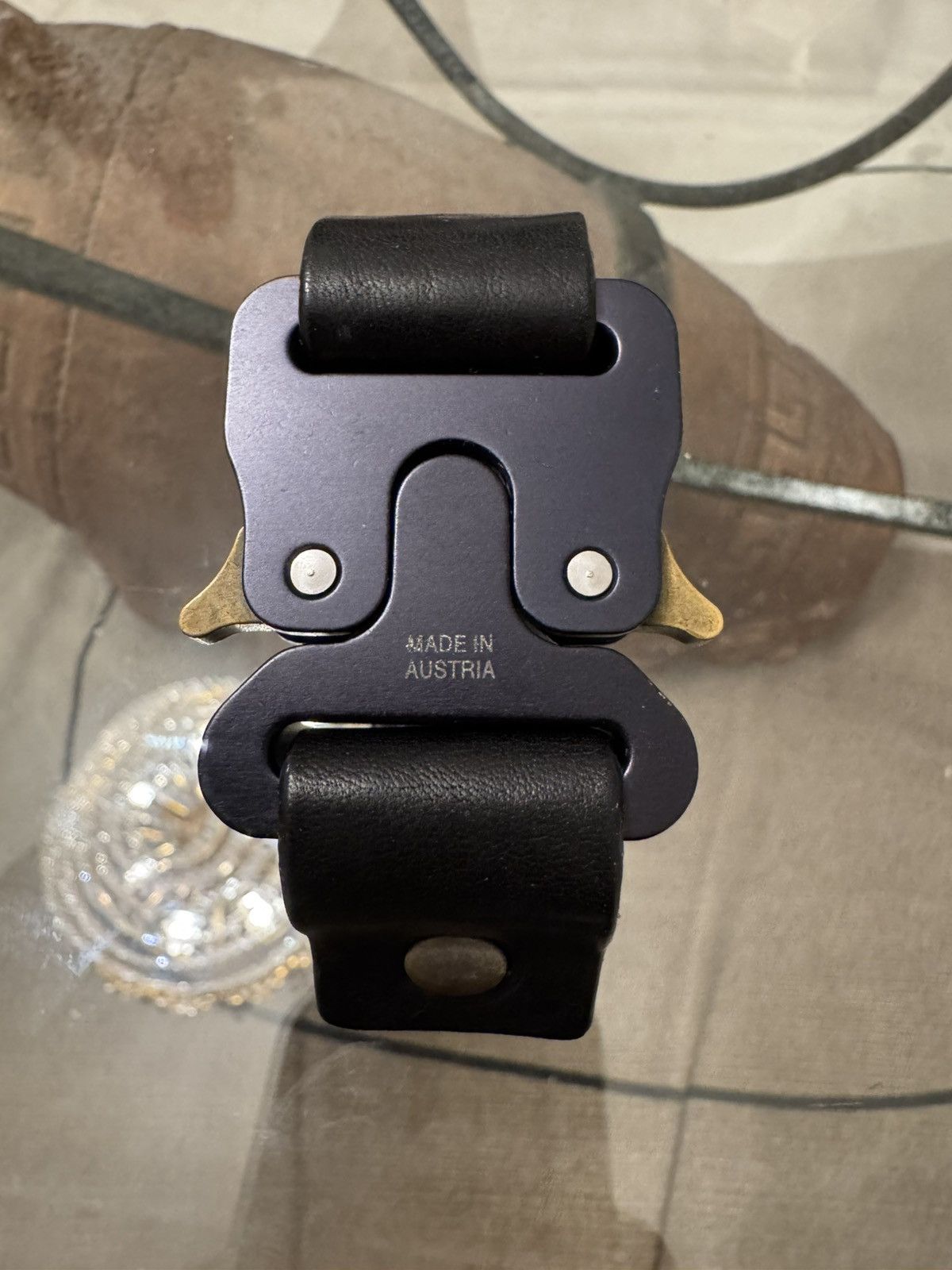 1017 ALYX 9SM 1017 ALYX 9SM Leather bracelet Size ONE SIZE - 6 Thumbnail