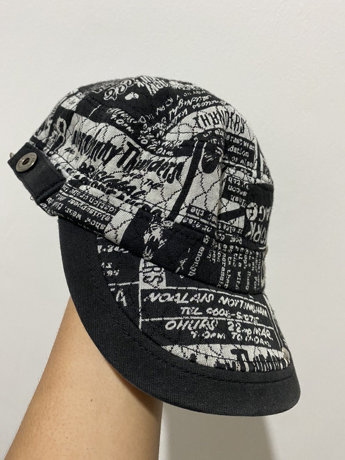 If Six Was Nine × Japanese Brand × Le Grande Bleu (L.G.B.) 2000s hats punk poem studded ifsixwasnine lgb Size ONE SIZE - 4 Thumbnail