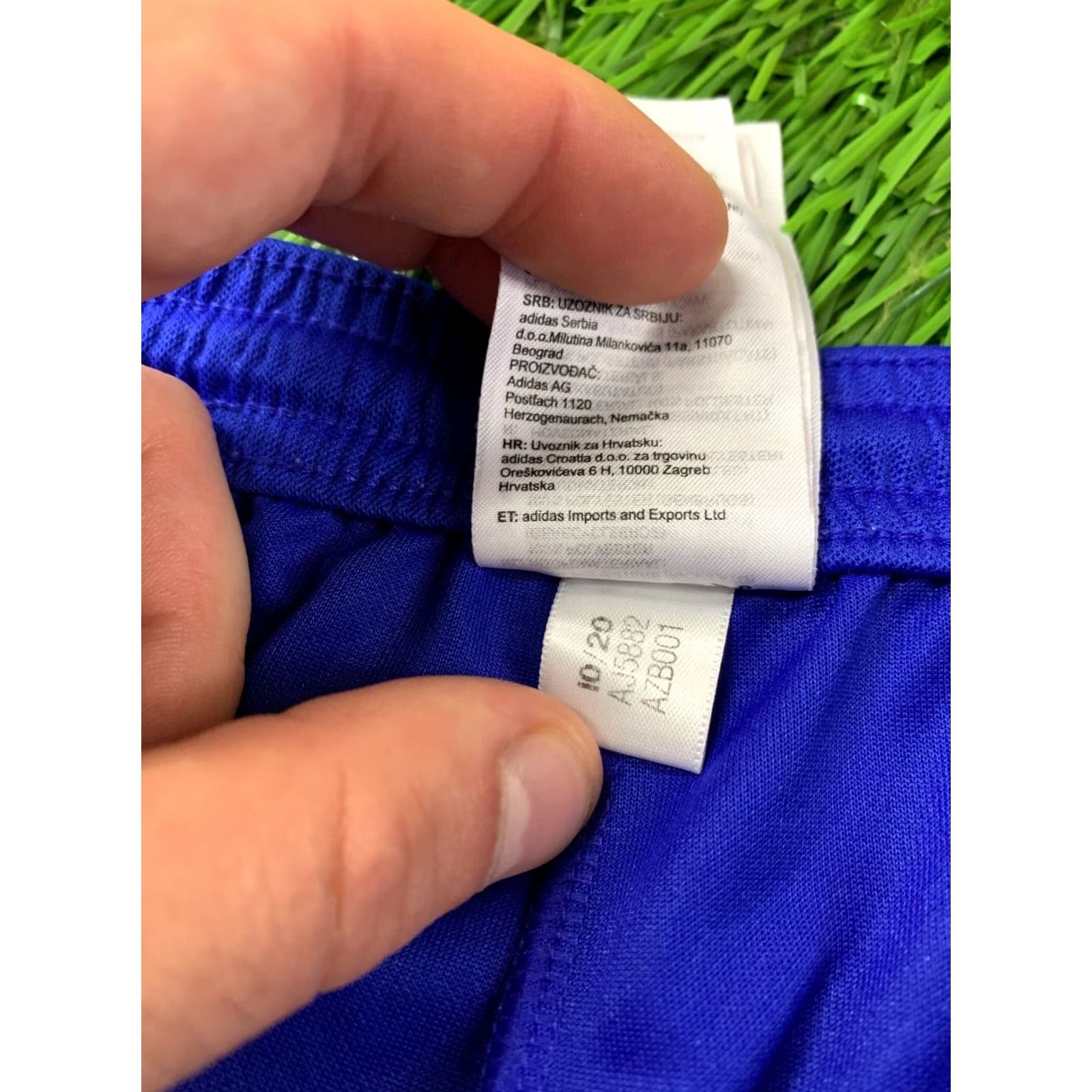 Adidas ADIDAS Parma Football Shorts XL Men Blue 2020 Aeroready Training Regular Size US 36 / EU 52 - 5 Thumbnail