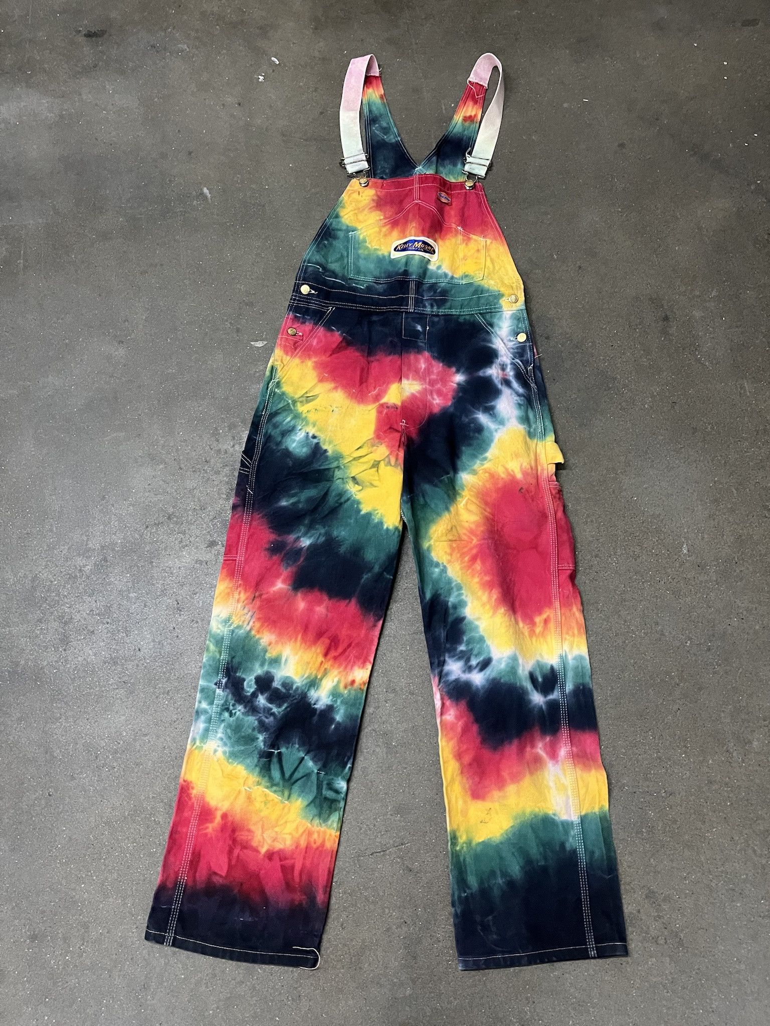 Carhartt × Dickies Vintage 2000s Dickies Tie Dye Painter Oceralls Size 33 Size US S / EU 44-46 / 1 - 1 Thumbnail