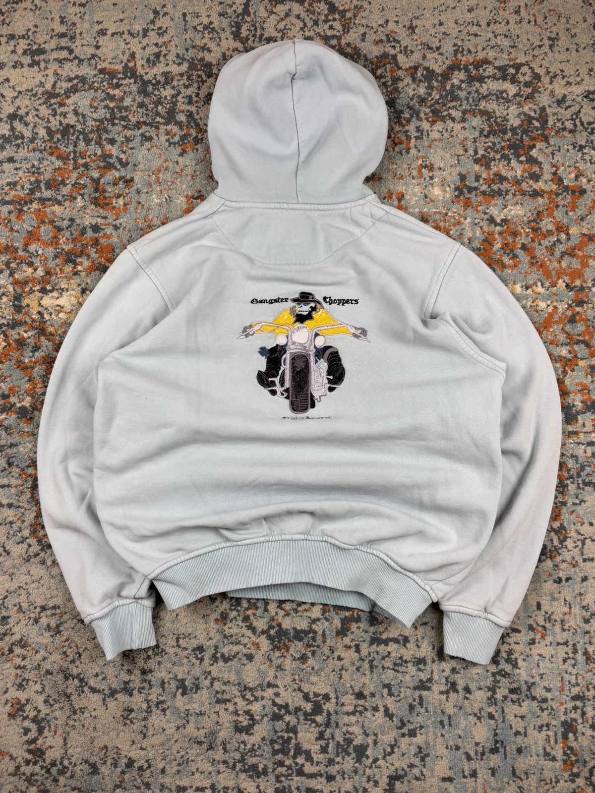 Vintage × West Coast Choppers Vintage 90s Orange County Choppers embroidered hoodie y2k Size US M / EU 48-50 / 2 - 2 Thumbnail
