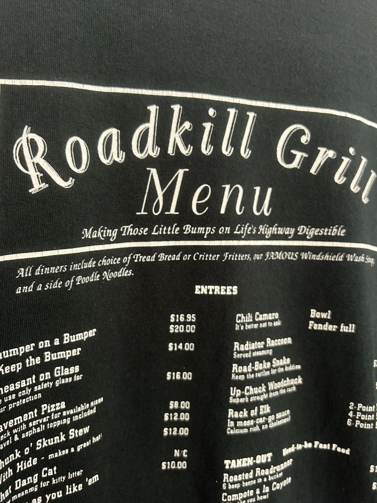Vintage Vintage Roadkill Grill You Slay Em We Filet Em Graphic Tee Size US XL / EU 56 / 4 - 6 Thumbnail