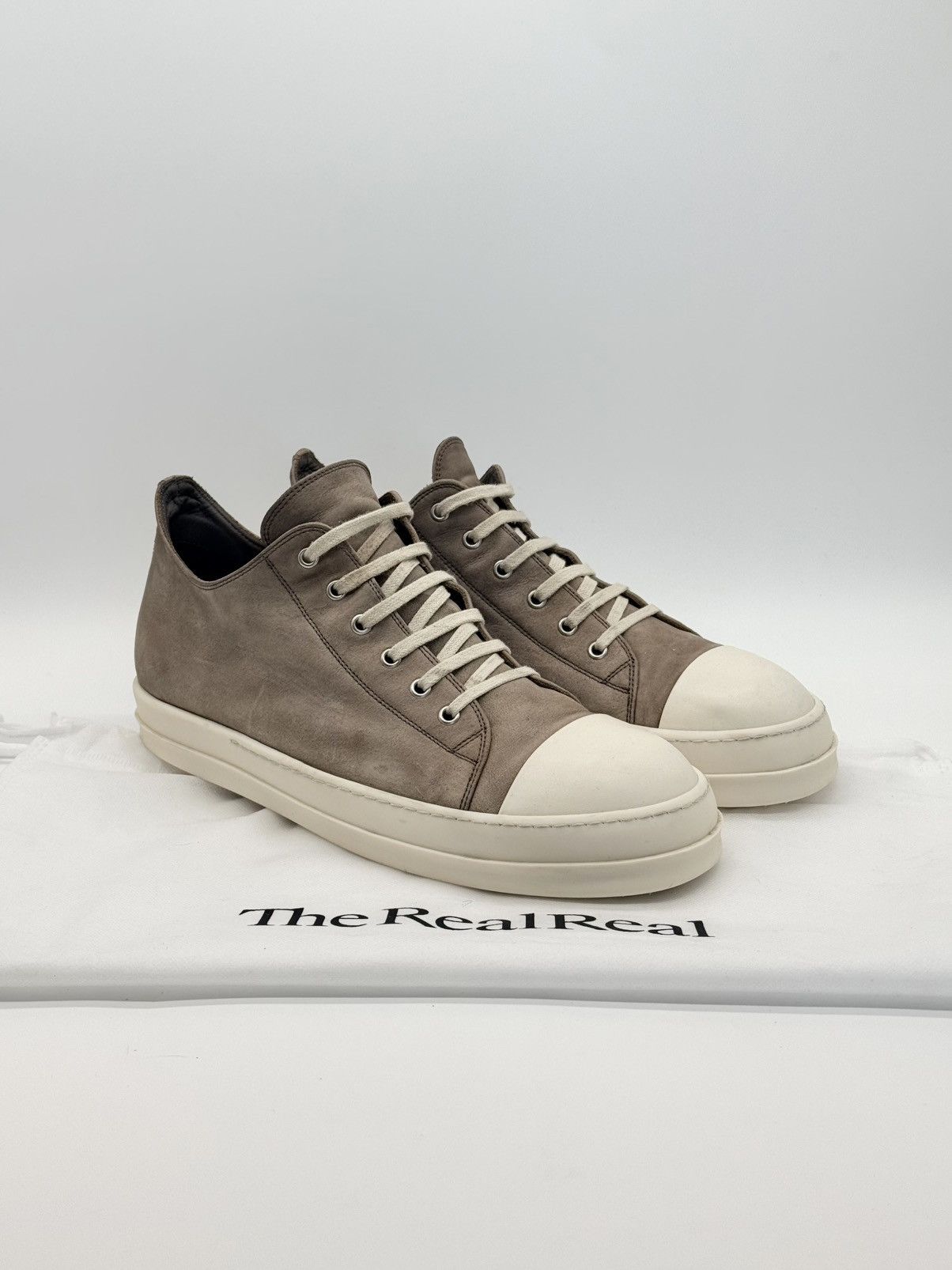 Rick Owens Size 13 - Rick Owens Ramones Suede Mainline Size US 13 / EU 46 - 1 Thumbnail