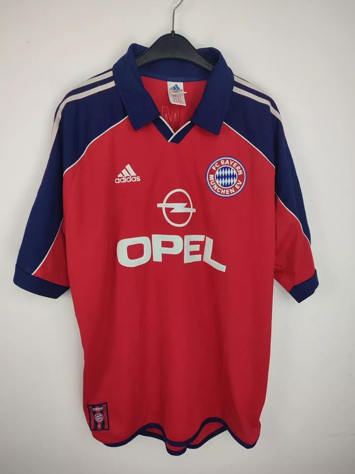 Adidas Bayern Munich Munchen 1999/00 Home Kit Soccer Jersey Size US XL / EU 56 / 4 - 3 Thumbnail