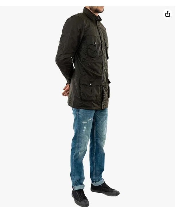 Barbour Barbour CORBRIDGE Hooded Waxed Jacket Size US M / EU 48-50 / 2 - 9 Thumbnail