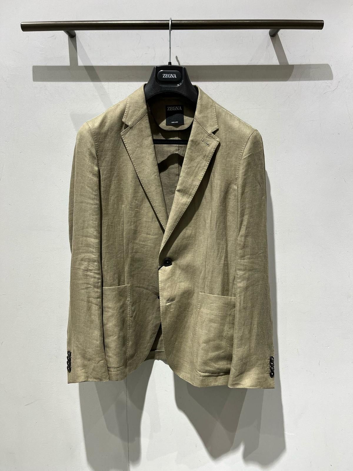 Ermenegildo Zegna o1s1rm0325 R773530A7 Jacket in Slight Green Size US M / EU 48-50 / 2 - 1 Preview
