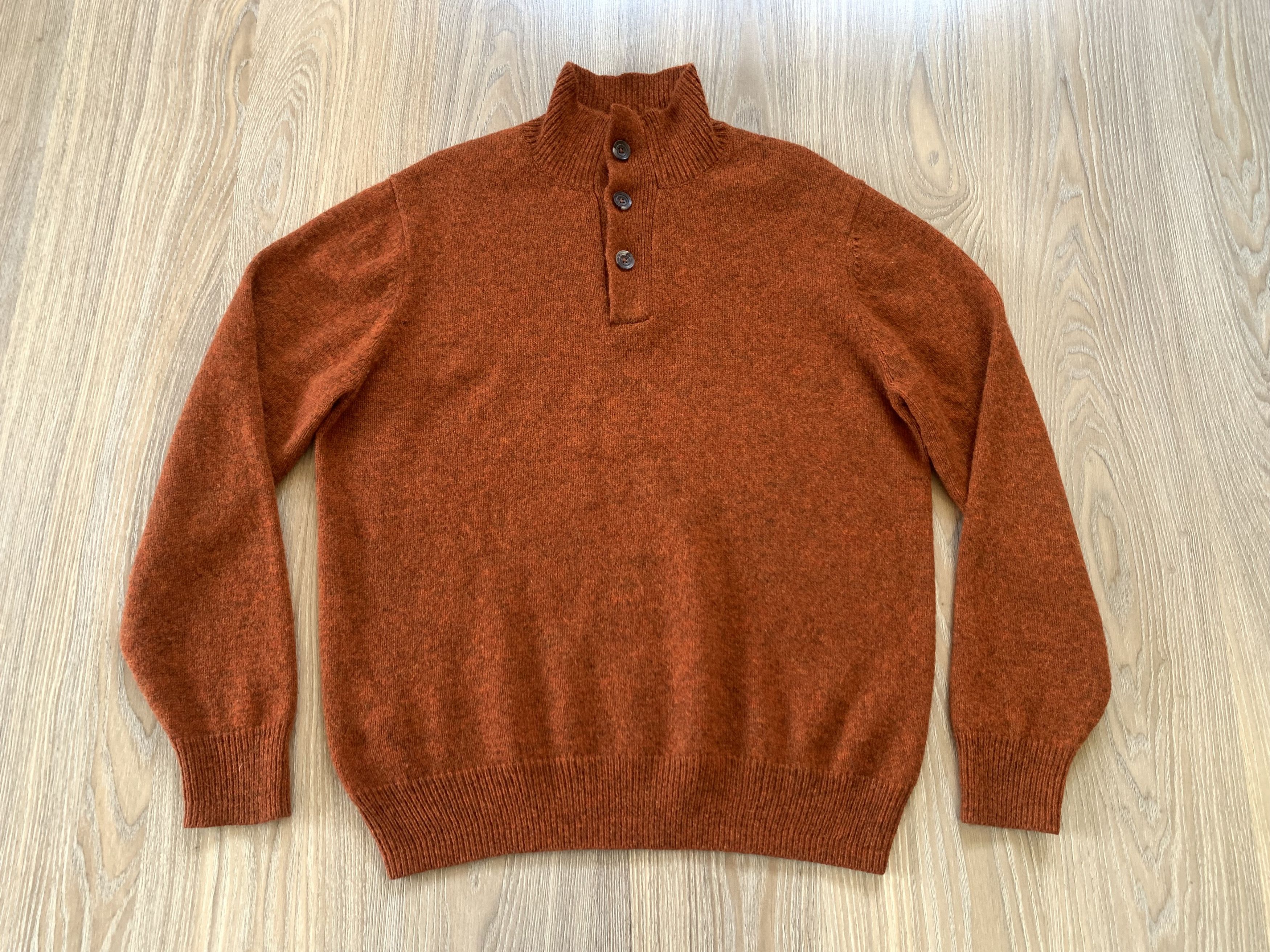 Other Joseph Turner Yorkshire Pure Shetland Wool Jumper Sweater Size US L / EU 52-54 / 3 - 3 Thumbnail