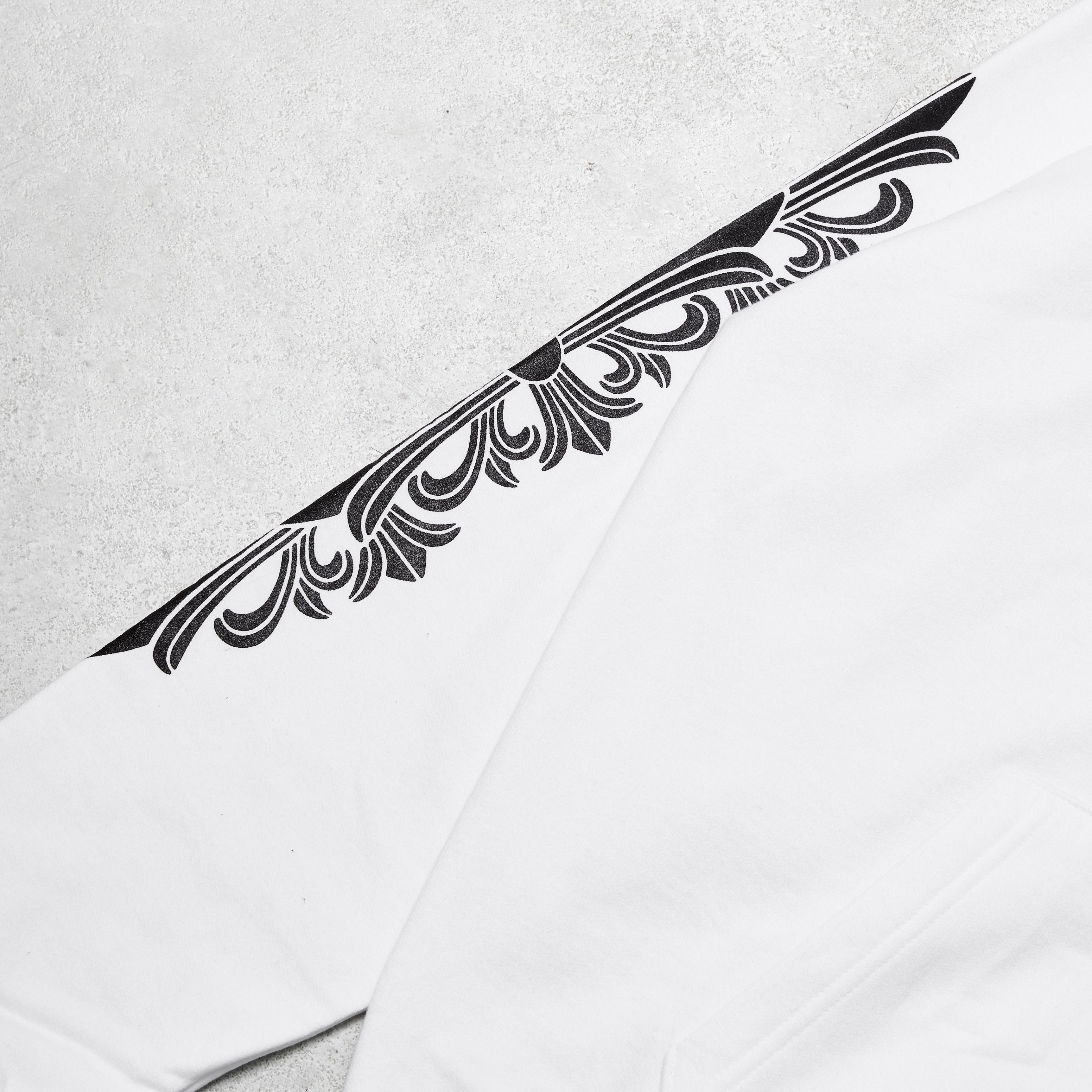 Chrome Hearts CHROME HEARTS Horseshoe Floral Cross Sleeve Zip Up Hoodie Size US XXL / EU 58 / 5 - 3 Thumbnail