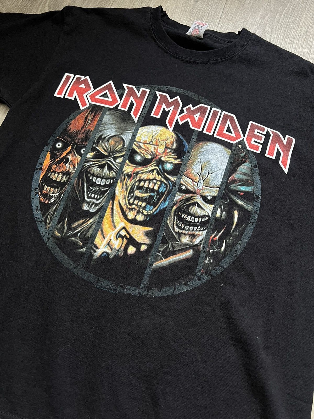 Band Tees × Iron Maiden × Vintage VINTAGE IRON MAIDEN 2012 TEE SHIRT Size US L / EU 52-54 / 3 - 3 Thumbnail