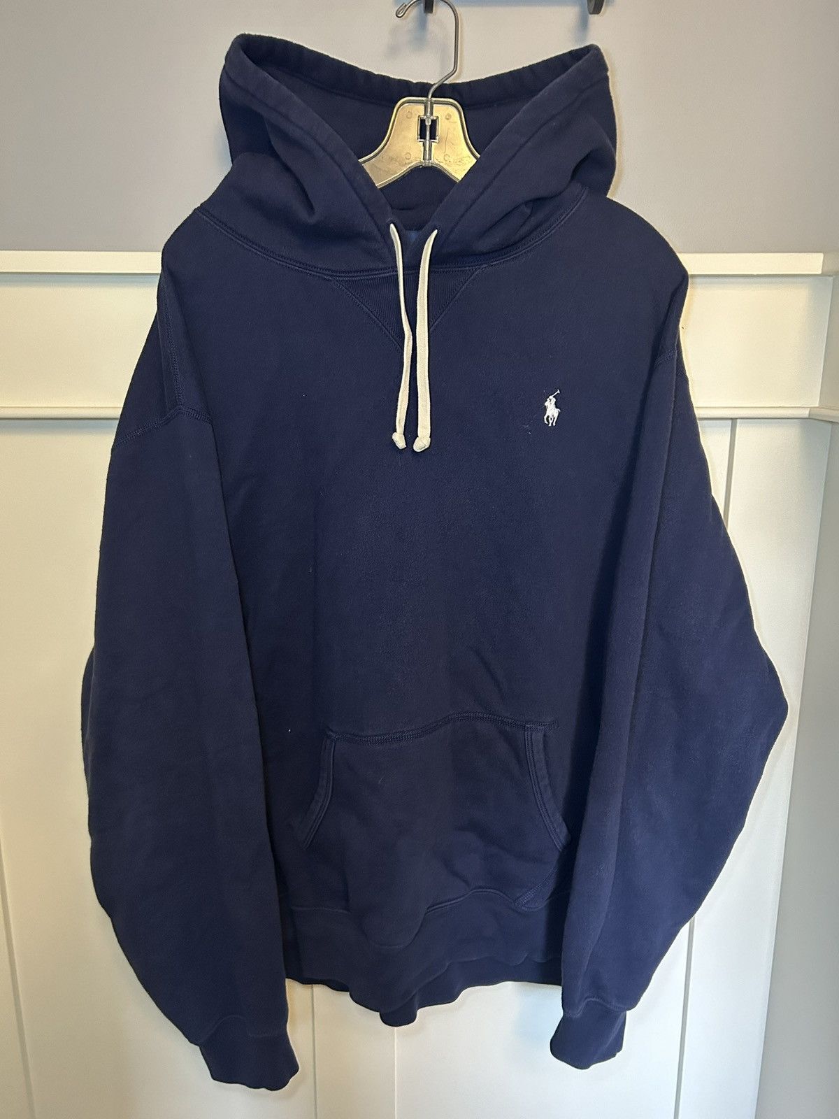Polo Ralph Lauren Vintage Polo Ralph Lauren thick pullover hoodie Size US XL / EU 56 / 4 - 1 Thumbnail