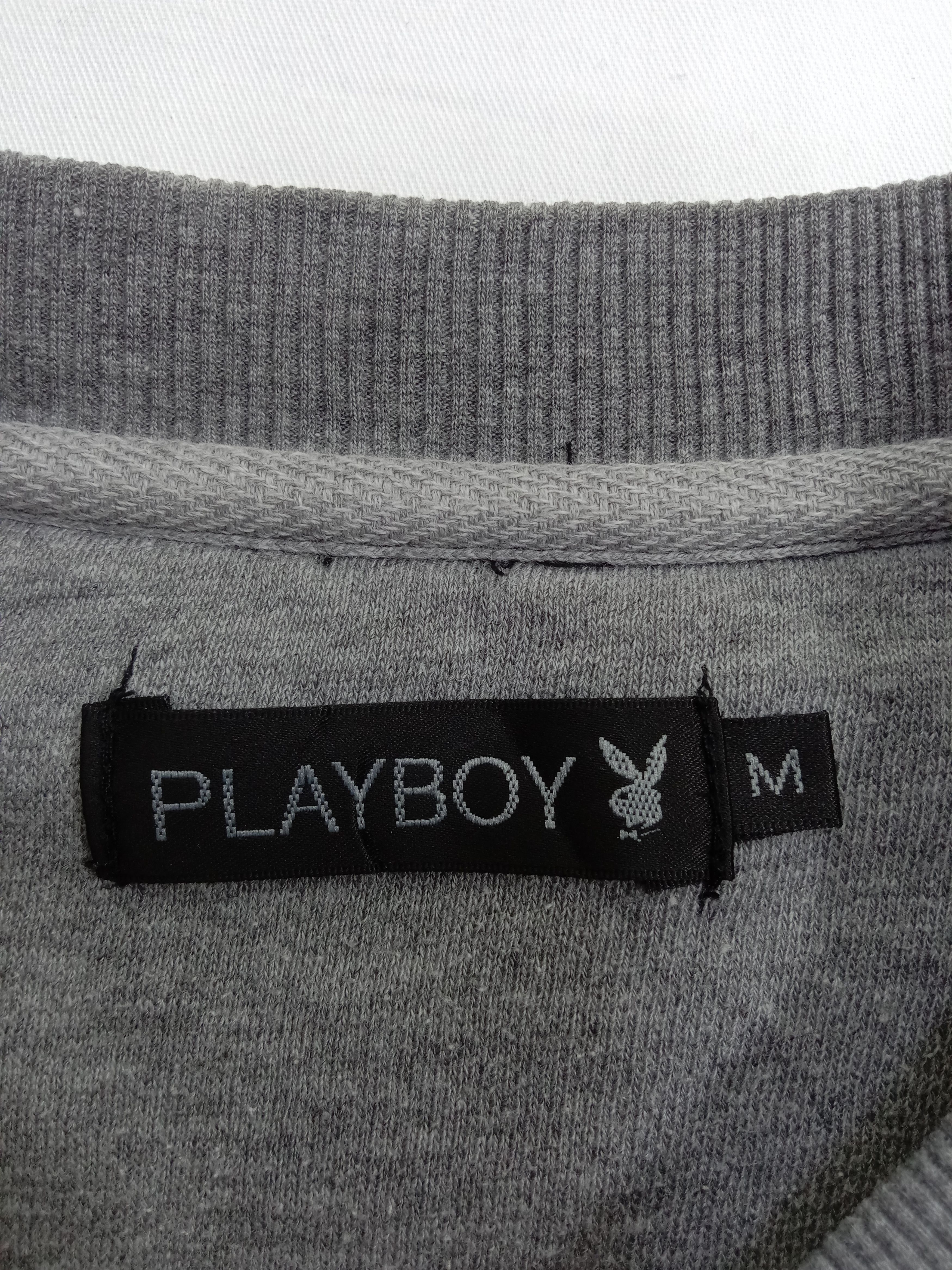 Playboy Vintage Playboy Big Logo Embroidery Sweatshirt Size US M / EU 48-50 / 2 - 10 Thumbnail