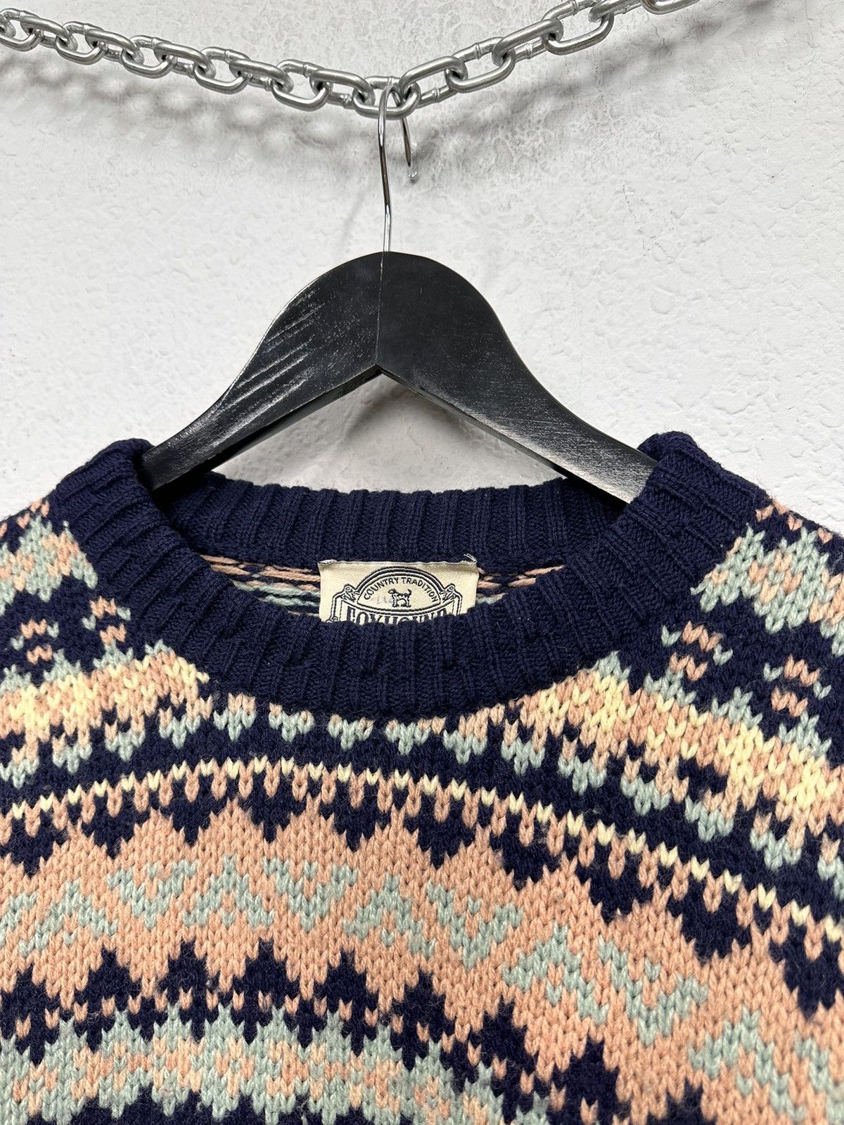 Diesel Vintage Knit Carlo Colucci Wool Coogi Dolce Gabbana Style Size US L / EU 52-54 / 3 - 6 Thumbnail
