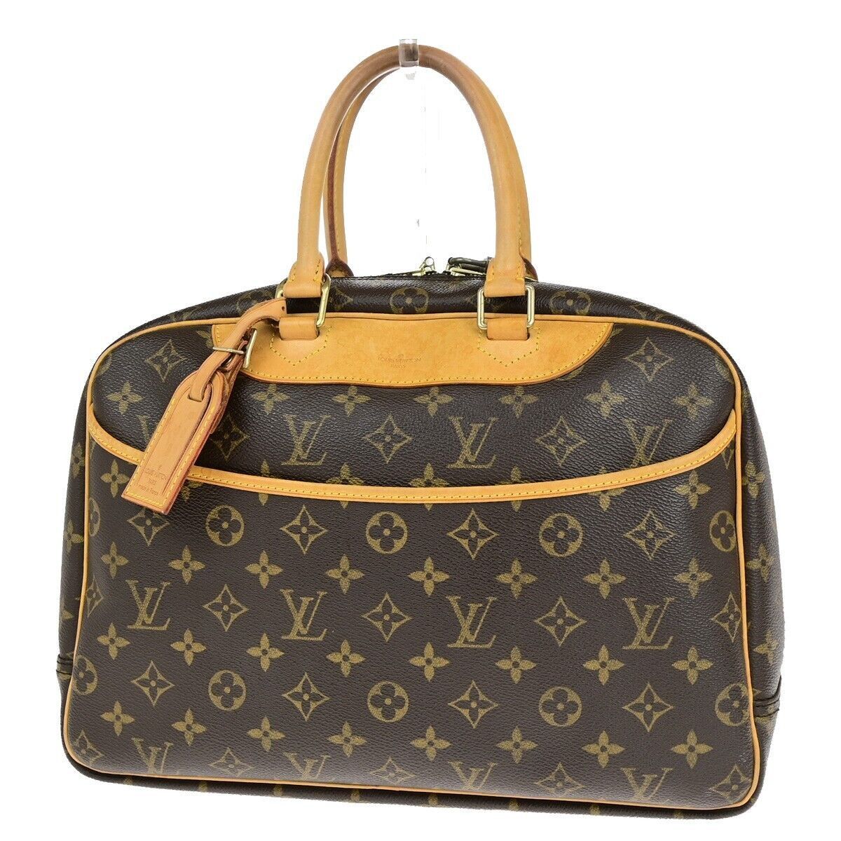 Louis Vuitton Deauville Brown Canvas Handbag (Pre-Owned) Size ONE SIZE - 1 Thumbnail