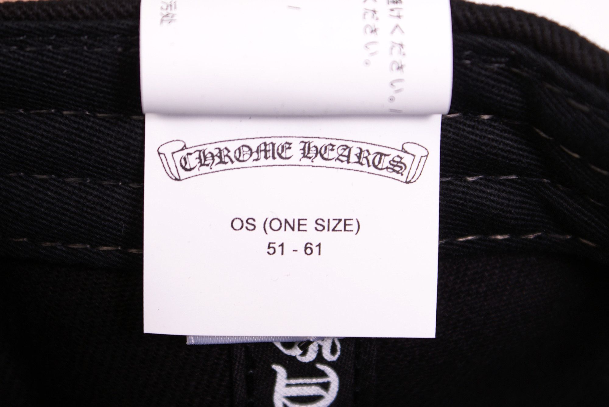 Chrome Hearts 2026 Chrome Hearts RS3 TRIPLE CROSS Denim Baseball Cap Black Size ONE SIZE - 11 Thumbnail