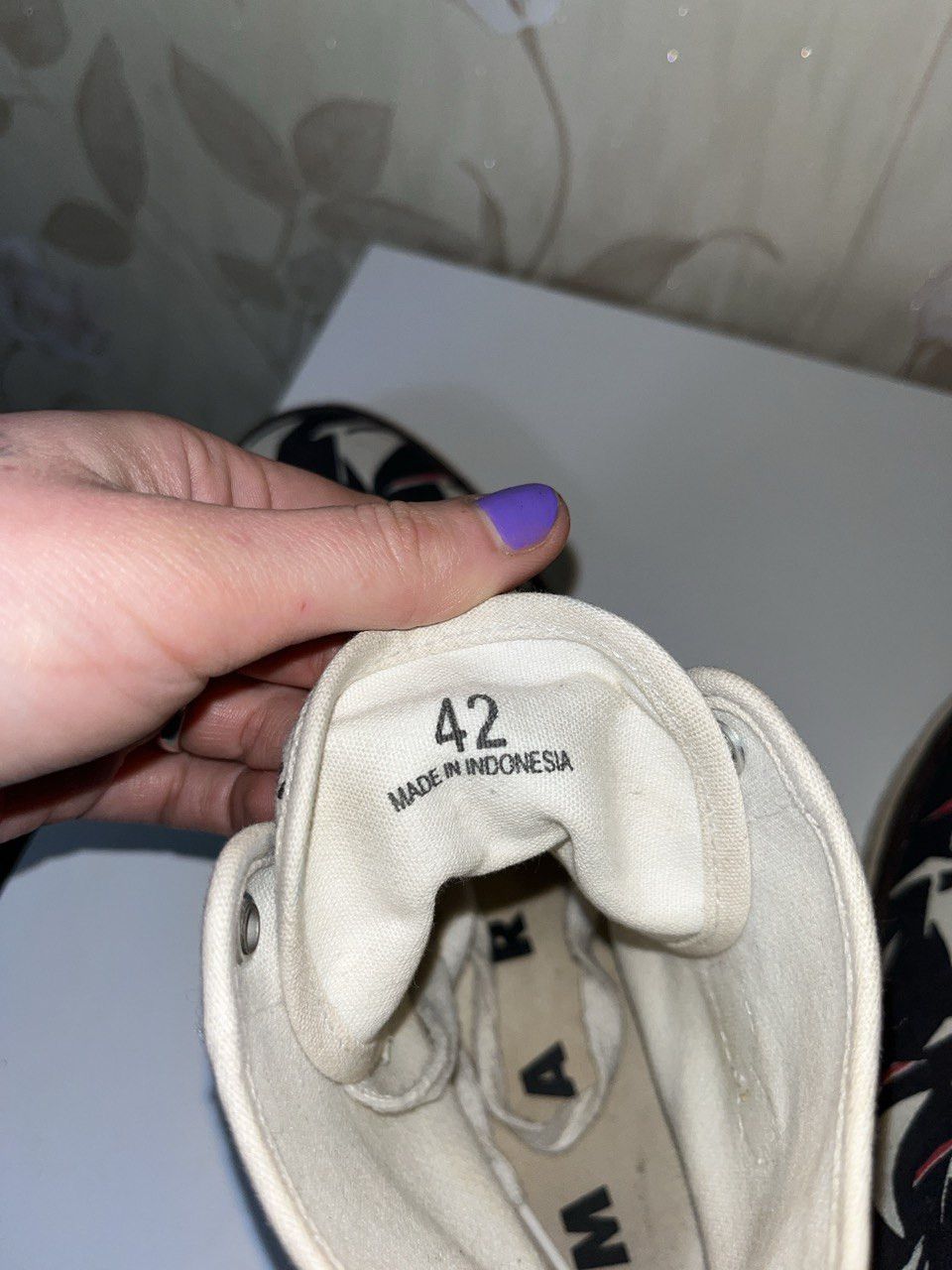 Marni Marni Canvas Multicolor High-Top Sneakers Trainers 42 EU Size US 9 / EU 42 - 12 Thumbnail
