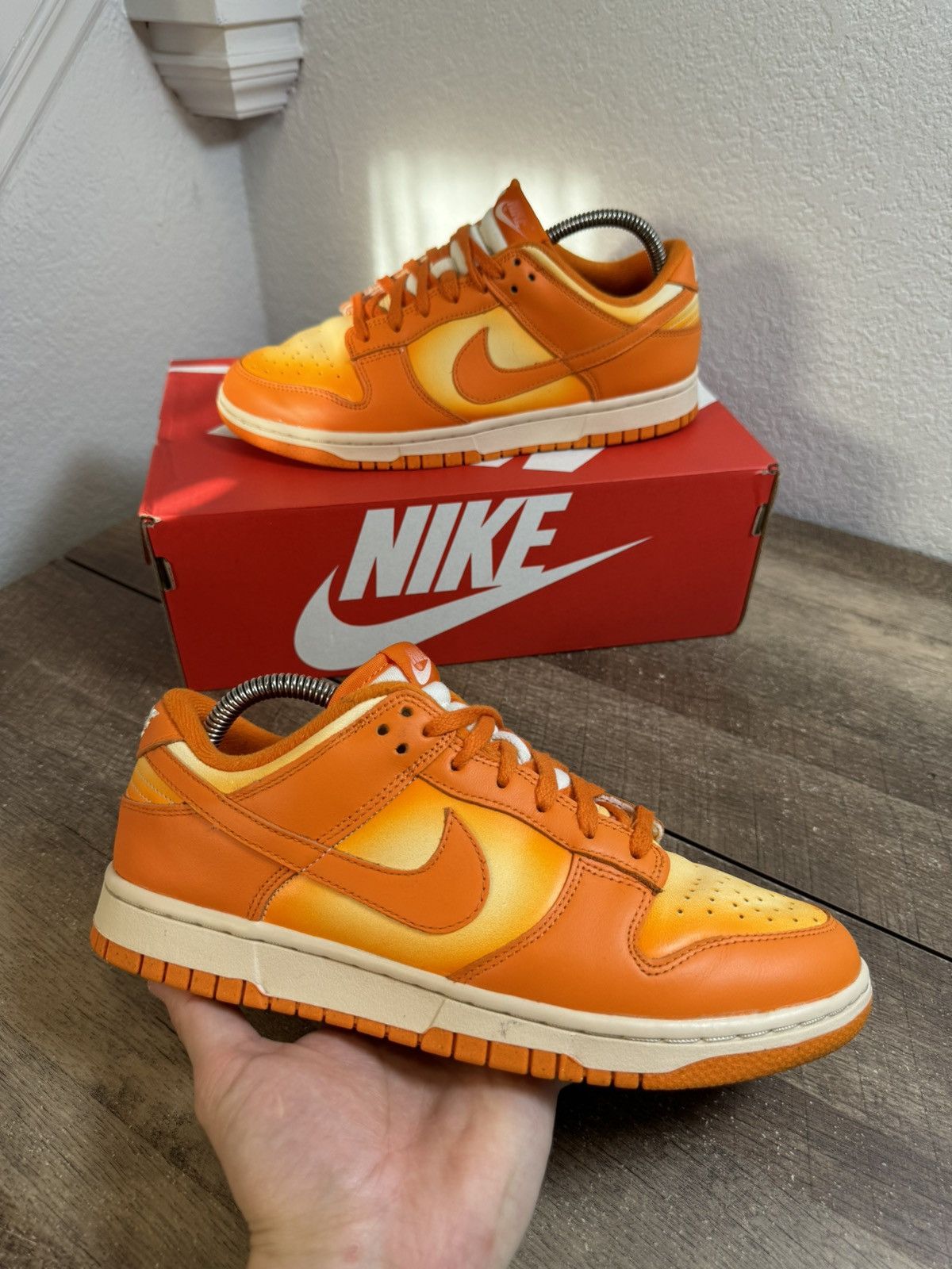 Nike Nike Dunk Low 'Magma Orange' Shoes Size 9 W / 7.5 M Model Size US 9 / EU 42 - 1 Thumbnail