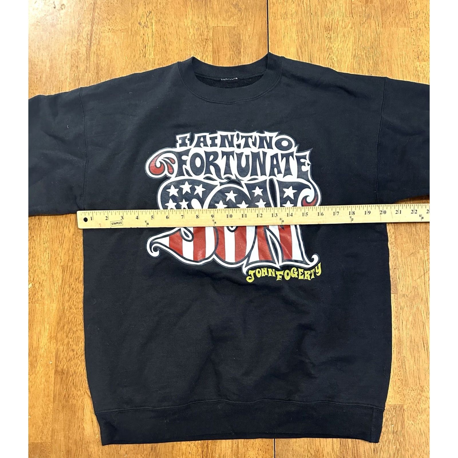 Vintage John Fogerty Fortunate Son Sweatshirt M Made In USA Rock Music Size US M / EU 48-50 / 2 - 4 Thumbnail