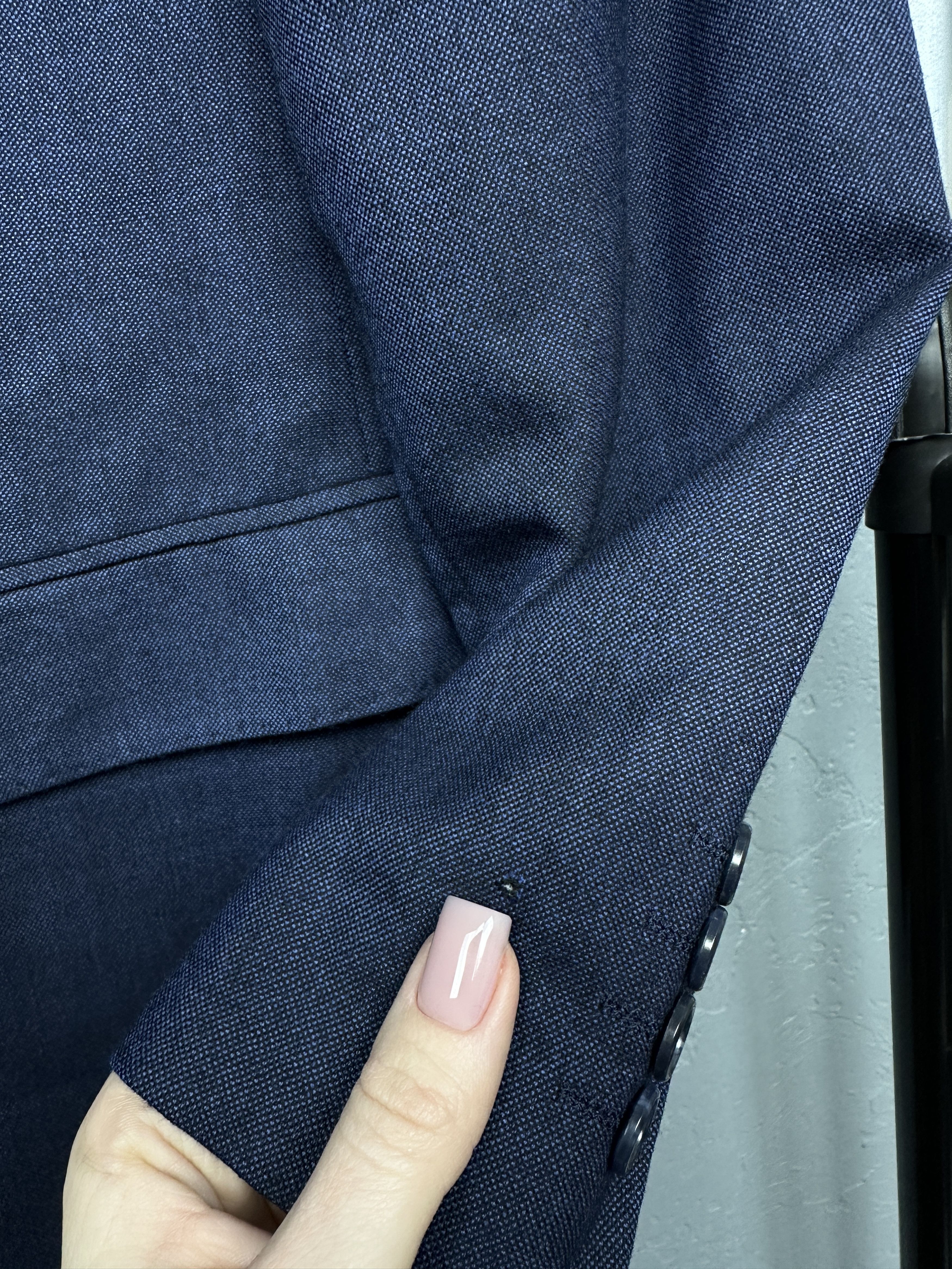 Balmain Balmain Mens Wool Blazer Jacket Size US L / EU 52-54 / 3 - 3 Thumbnail