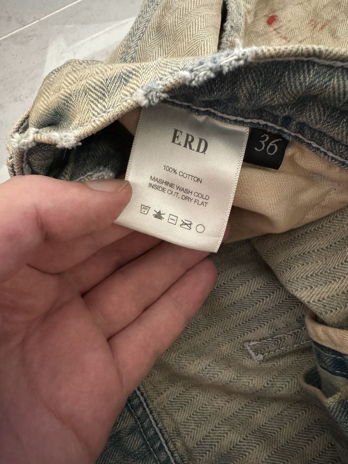 Enfants Riches Deprimes Enfants Riches Deprimes SS23 Bloodstained Pants Sz.36 Size US 36 / EU 52 - 5 Thumbnail
