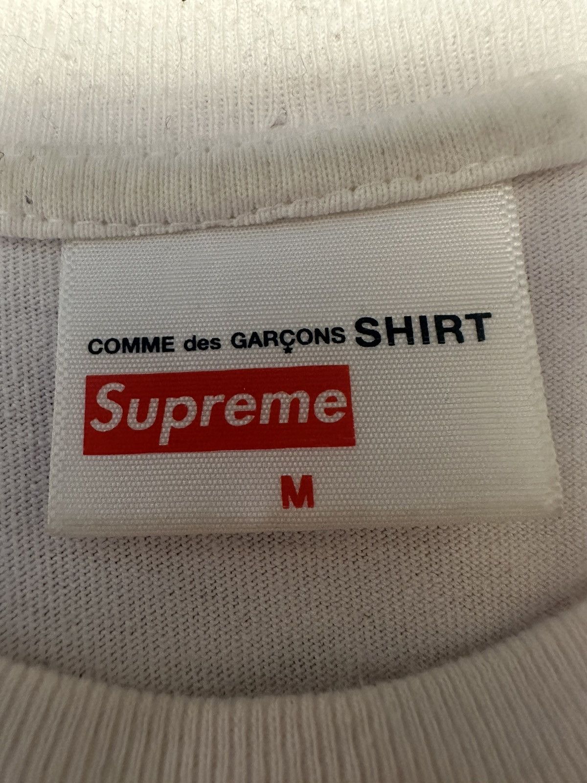 Supreme × Vintage Supreme X CDG shirt Size US M / EU 48-50 / 2 - 5 Thumbnail