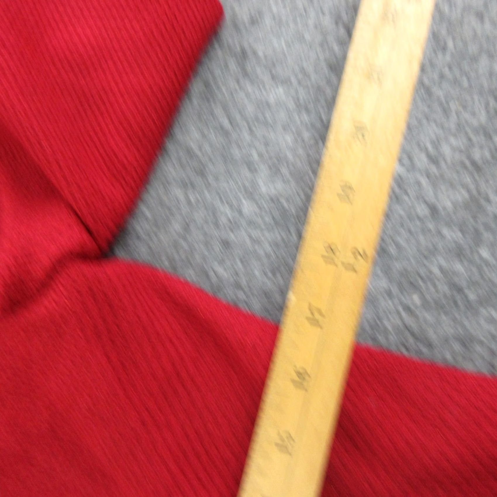 St. John St John Evening Blazer Womens 8 Red Knit Beaded Trim Open Front Wool Jacket Blazer Size M / US 6-8 / IT 42-44 - 6 Thumbnail