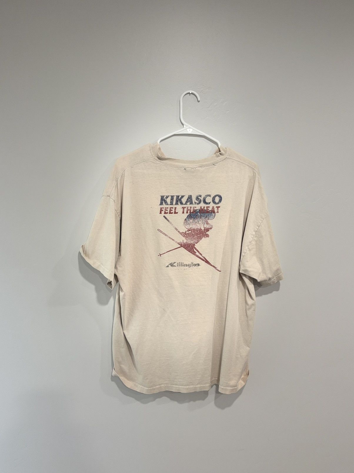 Hanes Vintage Y2K Killington Ski Resort Short Sleeve Size US XL / EU 56 / 4 - 1 Thumbnail