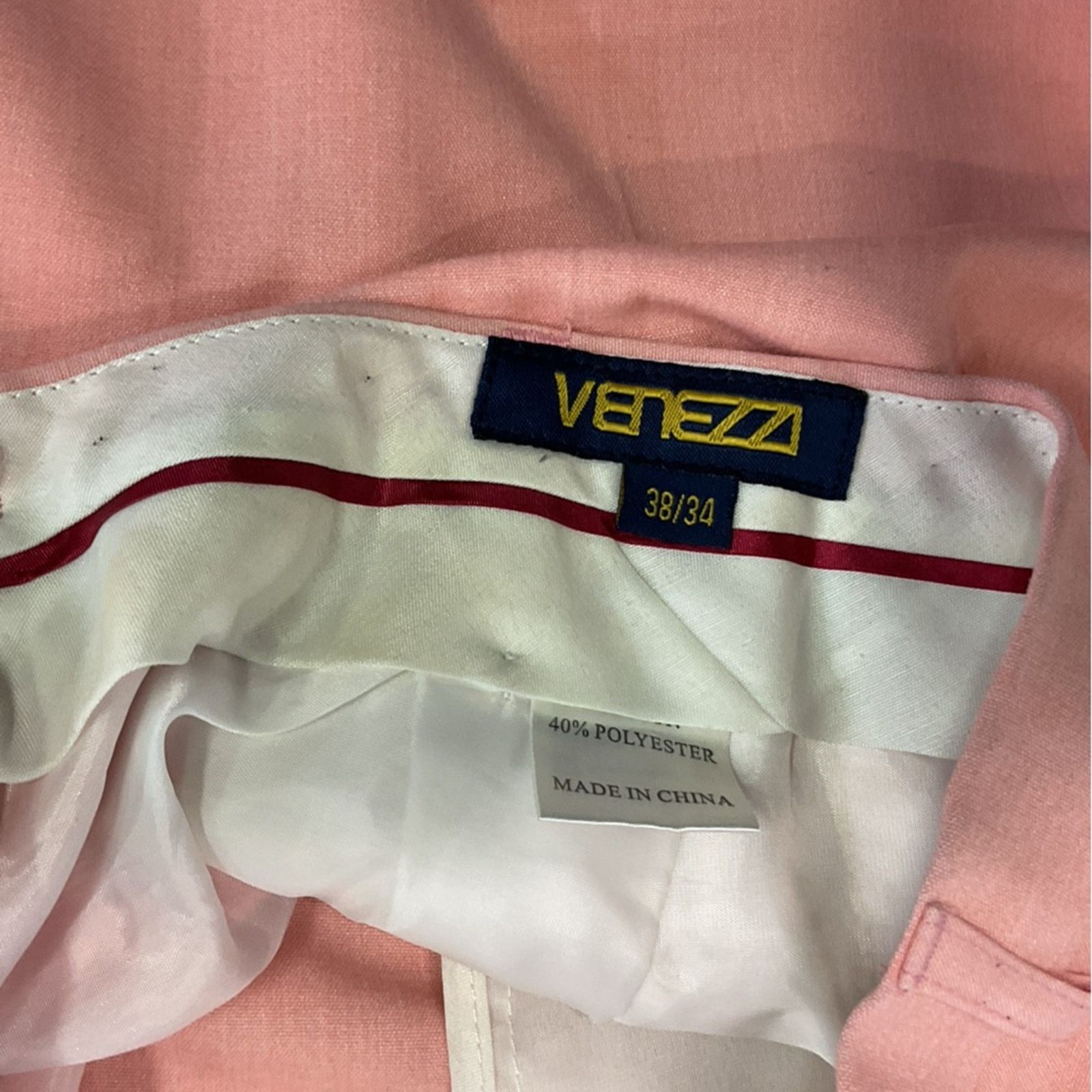 Vintage Venezzi Pink Men’s Shorts Size 34" / US 12 / IT 48 - 3 Thumbnail