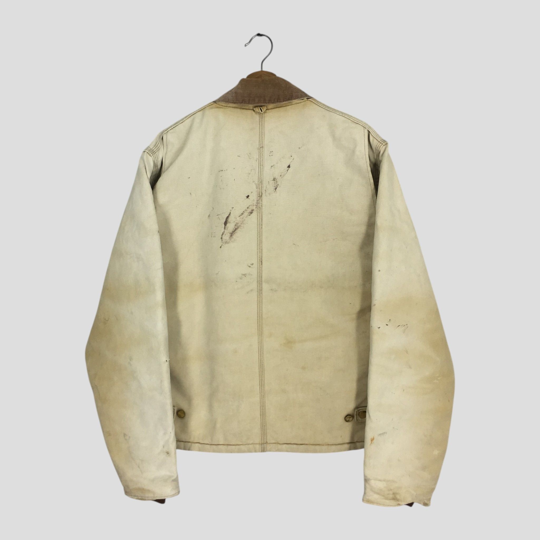 Carhartt Vintage 90's Distressed Carhartt Denim Brown - 1857 Size US L / EU 52-54 / 3 - 3 Thumbnail