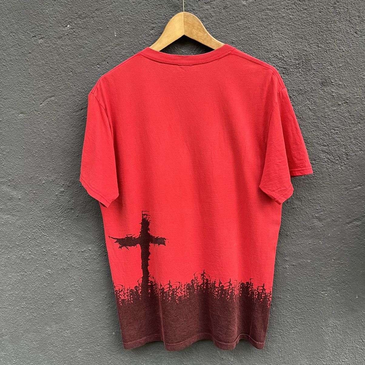 Band Tees Thrashed Faded BENEATH THE MASSACRE Grunge Metal Band Tee Size US M / EU 48-50 / 2 - 2 Thumbnail