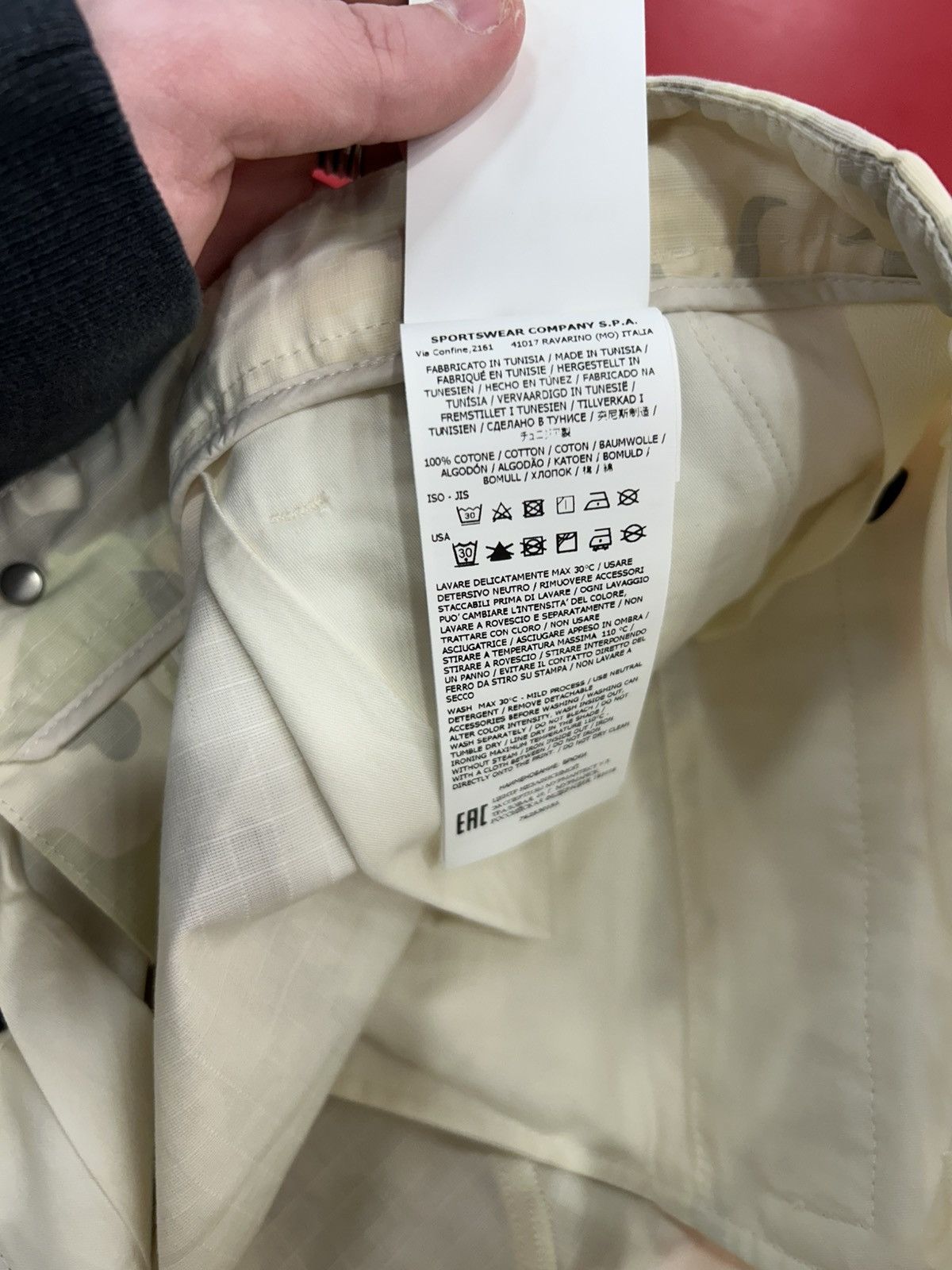 Stone Island × Supreme Stone Island x Supreme Camo Cargo Pants Size US 30 / EU 46 - 8 Thumbnail
