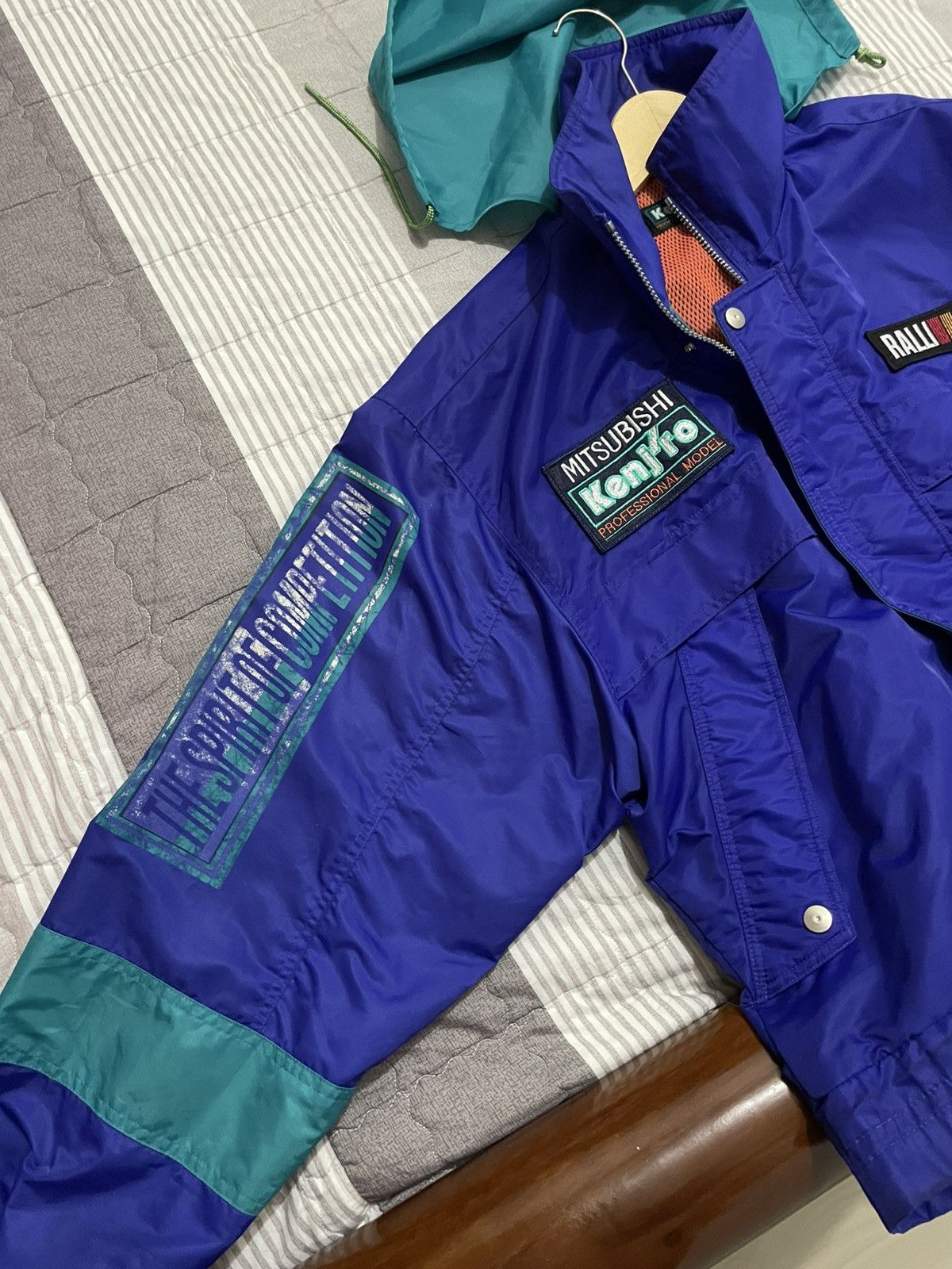Other Vintage Mitsubishi Kenjiro Ralliart Team Jacket Racing Size US L / EU 52-54 / 3 - 5 Thumbnail