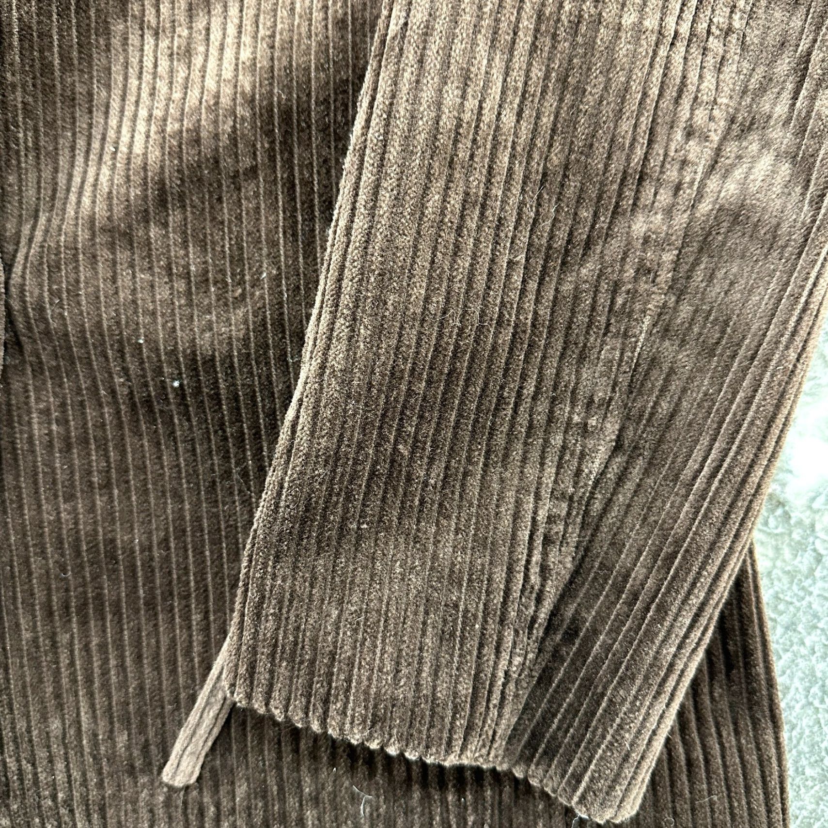 Vintage VINTAGE Joujou Jacket Womens L Brown Corduroy Belted Belted Pockets 90s Hipster Corduroy Coat Size L / US 10 / IT 46 - 5 Thumbnail