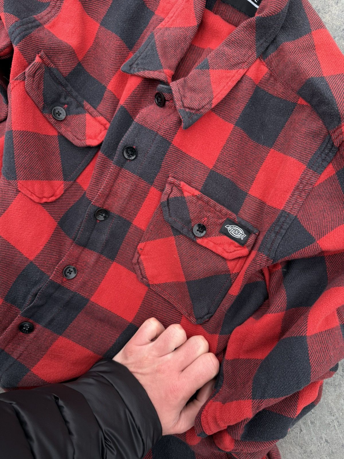 Dickies Vintage Dickies Y2k Flannel Button Up Shirt Jacket Size US L / EU 52-54 / 3 - 5 Thumbnail
