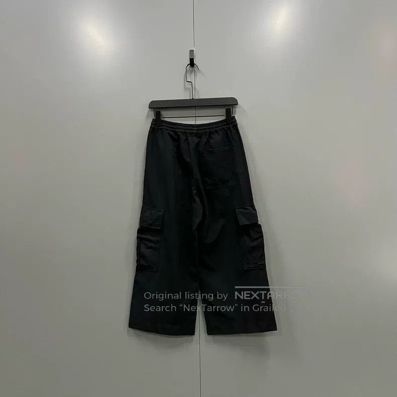 Kenzo Kenzo Black Pocket Wide Leg Pants Size 42" / US 20 - 2 Thumbnail
