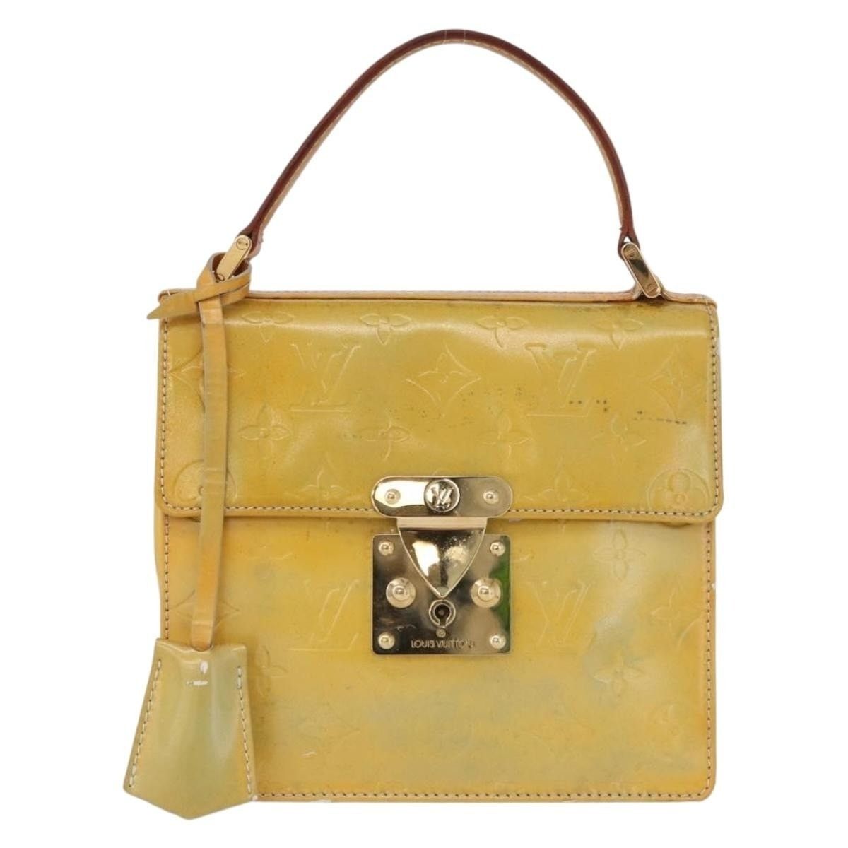 Louis Vuitton Louis Vuitton Monogram Vernis Spring Street Handbag Gray Size ONE SIZE - 1 Thumbnail